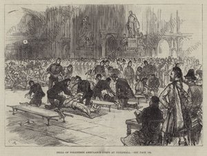 Exercice du Corps des ambulances volontaires à Guildhall - Sir John Charles Robinson